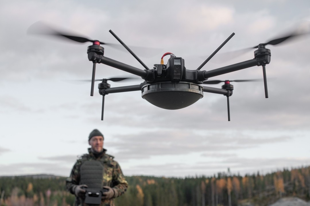 Patria ONE Finnish Unmanned Aerial Vehicle (UAV) (B)